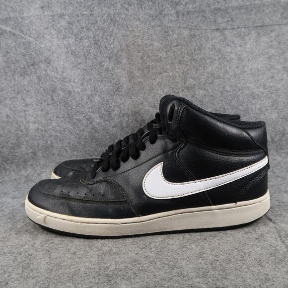 Nike Shoes Mens 11.5 Court Vision Sneakers Lifestyle Casual Black White Trainer main image 5